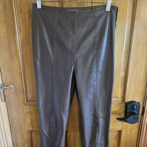 Brown Leather Pants